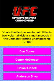 Remarkably, in the seven years since its inception, the ufc has had just three flyweight champions. Who Is The First Person To Hold Trivia Answers Quizzclub