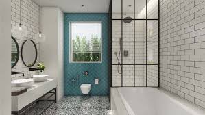 colour combinations for bathroom tiles