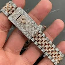 rappers moissanite diamond watches hip