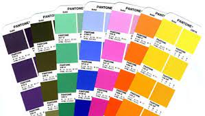 pantone color and spot color inks in