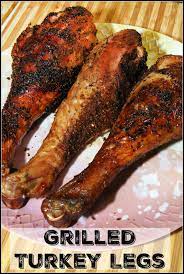 grilled turkey legs cookoutweek for
