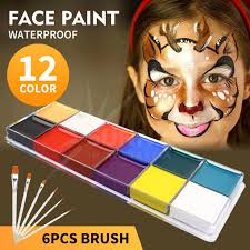 body paint makeup palette professional