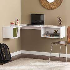 Chaves Wall Mount Corner Desk Small