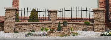Stone Fence Wall Drystone Stacked 2m