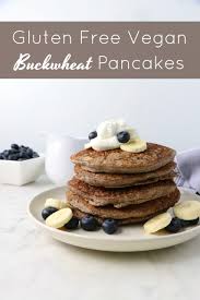 vegan buckwheat pancakes labeless