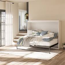 Size Daybed Wall Bed In Ivory Oak