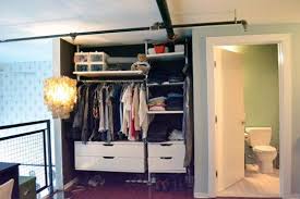 Forget that you only have a dresser and a hanging shoe rack. 13 Ways To Make Your Room Without A Closet Work