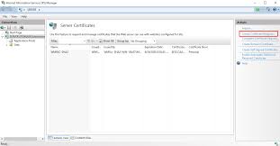 iis 10 csr creation ssl certificate