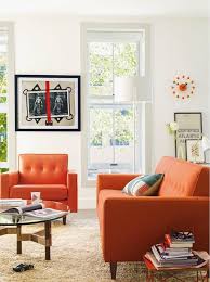 awesome orange living room ideas sofas