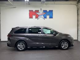 new 2023 toyota sienna limited mini van