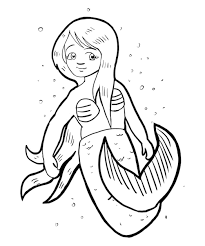 Mermaid Swimming Drawing Images