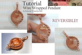 wire coiled and beaded pendant diy
