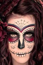 sugar skull makeup ideas for halloween