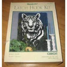white tiger latch rug hook kit