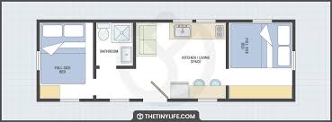 Gorgeous Two Bedroom Tiny House Designs