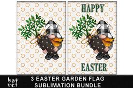 Easter Garden Flag Sublimation Bundle