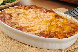 5 Ingredient Cheesy Chicken Enchilada Casserole gambar png