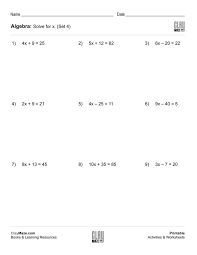 Solving Linear Equations