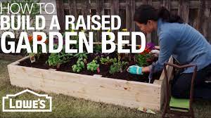 how to build a raised garden bed you