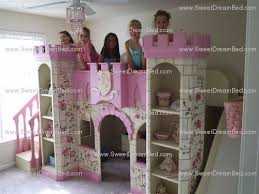 Custom Made Girls Princess Castle Bed
