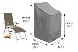 Reclining Chair Cover Grey U570 P6ku570