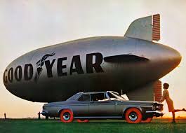 Vintage Friday Tyre Companies Muscle Cars Goodyear Blimp
