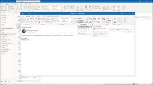 recall a message in outlook