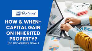 capital gain on inherited property