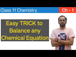 Trick For Balancing A Chemical Equation