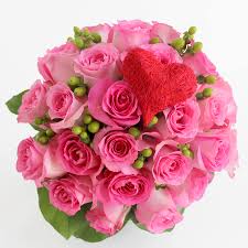 sweet love rose bouquet in gibbstown