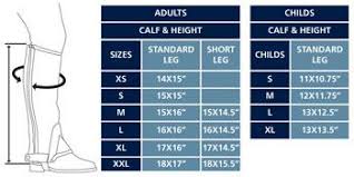 Size Guide Size Chart For Shires Ripple Suede Chaps