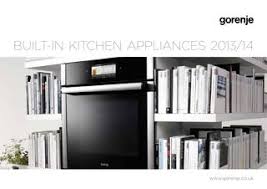Kitchen appliances could also be defined as appliances that find their use majorly in the kitchen. Gorenje Built In Kitchen Appliances 2013 14 By Gorenje D O O Issuu