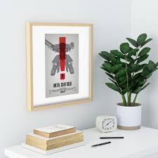 Poster Recessed Framed Print