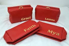 personalized makeup bag toiletry