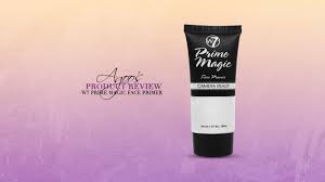 w7 prime magic face primer review calyxta