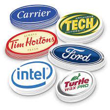 company logo stickers manufacturer