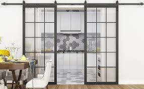 Stylish Modern Barn Doors With Glass