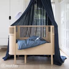 Teak Wood Extendable Cot Bed