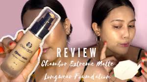 review chambor extreme matte longwear