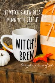 Halloween is a time for treats of all kinds, and that includes some tasty party food. Easy Witch S Brew Coffee Mug Decal Using Your Cricut Megan Plus Five