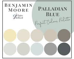 Palladian Blue By Benjamin Moore