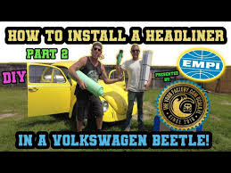 install an empi vw beetle carpet kit