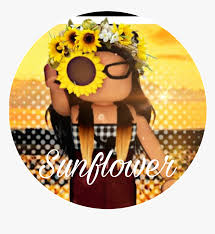 Remove everything except for the head, hair, and body colors. Random Gfx Roblox Girl Sunflower Cute Roblox Girl Gfx Hd Png Download Kindpng
