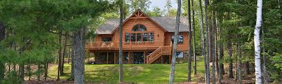 Clearwater Lake New Log Home For