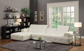 Darby Contemporary Leather Sectional