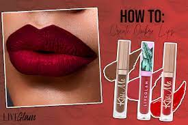 how to create ombre lips liveglam