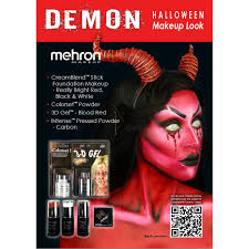 mehron demon makeup kit dublin body paint