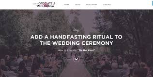 a handfasting to the wedding ceremony