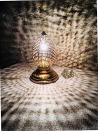 Moroccan Floor Lamp Antique Brass