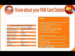 pan card number se name address aur